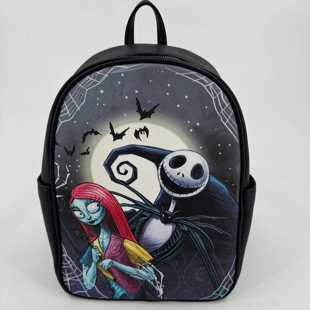 Disney The Nightmare Before Christmas Mini Backpack Jack & Sally Spiderweb